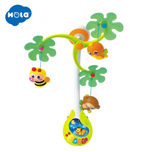 اسباب بازی نوزادی آویز تخت موزیکال هولی تويز Hola Toys مدل 818 _اسباب بازی نوزادی